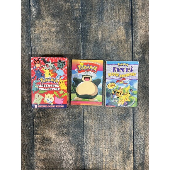 Pokémon Series Adventure Collection by Staff Scholastic (2018), 8 Book Set! - Picture 1 of 10